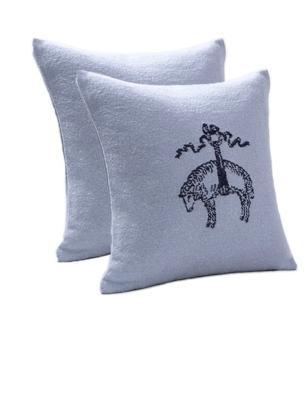 Brooks Brothers Signature Logo Decorative Pillow Set of 2 - New